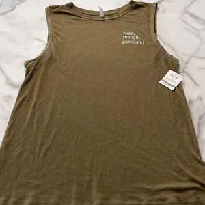 Free People [solidcore] Army Green Tank